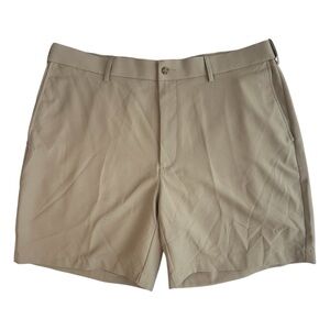 Grand Slam Men's Performance Shorts Size 40 Khaki 8 Inch